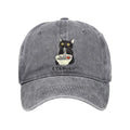 Cats Eat Ramen Noodles Washed Cap