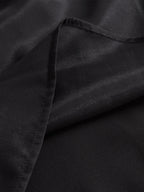 Elegant Black Chiffon High Neck Blouse
