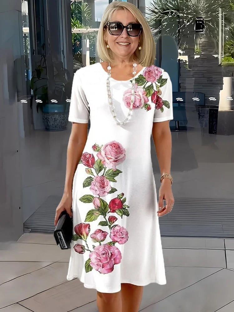 3D Printed Loose Medium Dress